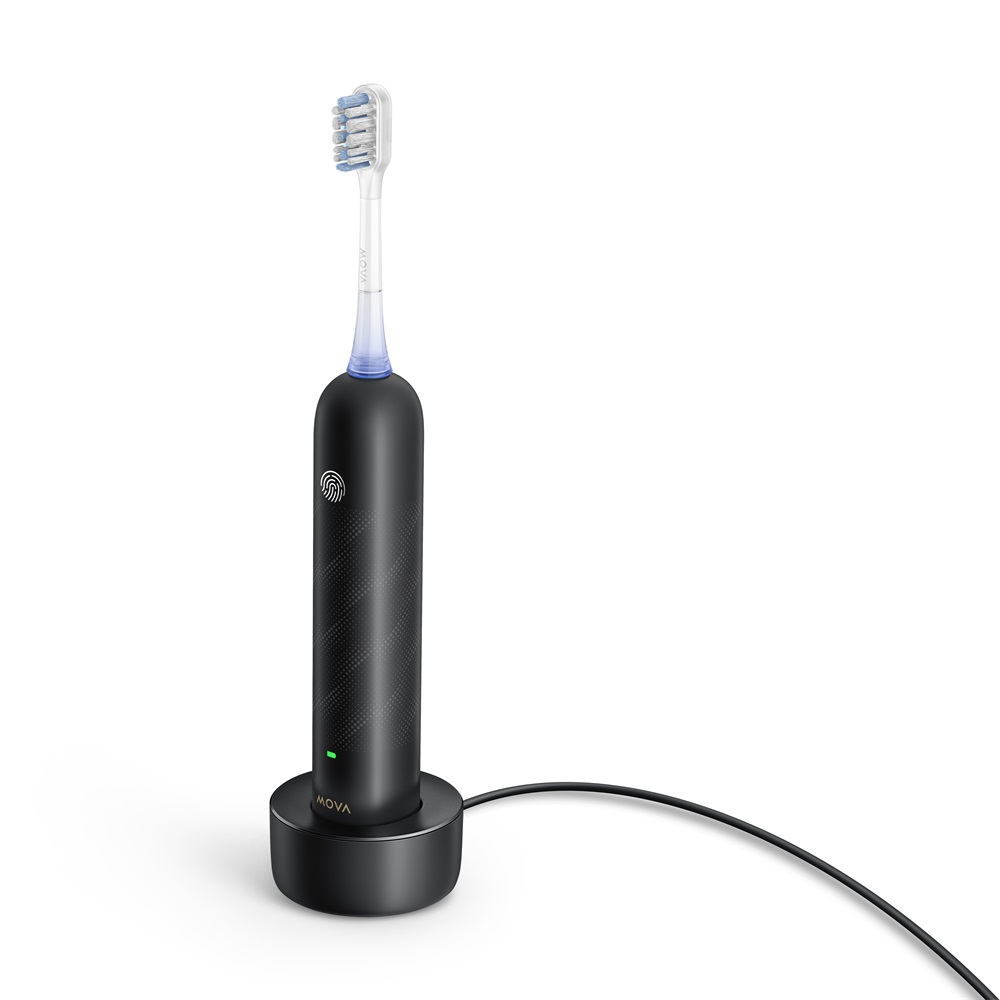 Mova 3D Clean fekete elektromos fogkefe