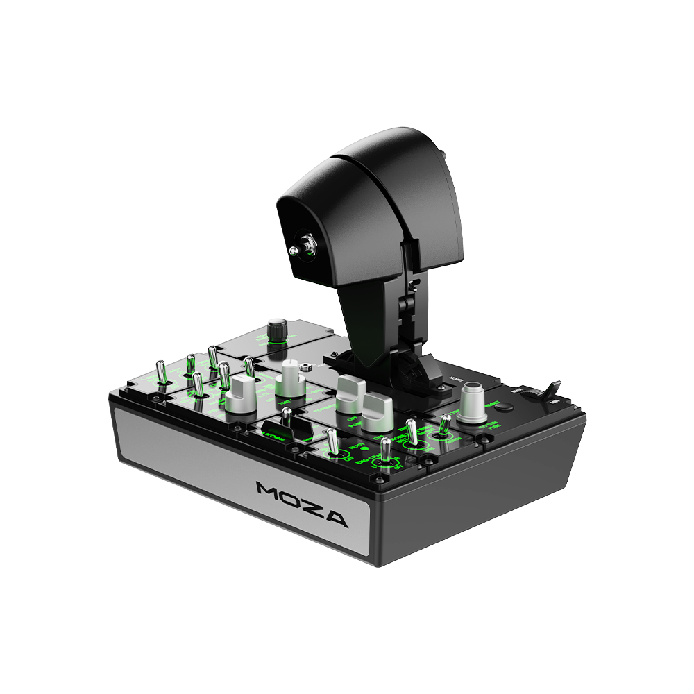 Moza Racing AS008 Flight Throttle Panel, Hall effect MTP gázkar