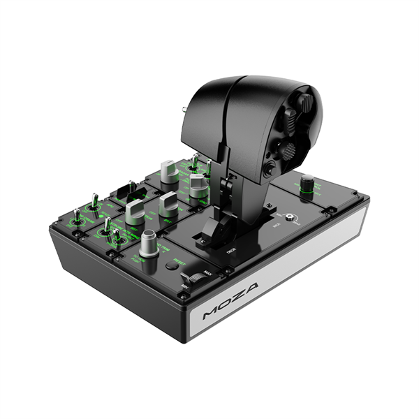 Moza Racing AS008 Flight Throttle Panel, Hall effect MTP gázkar