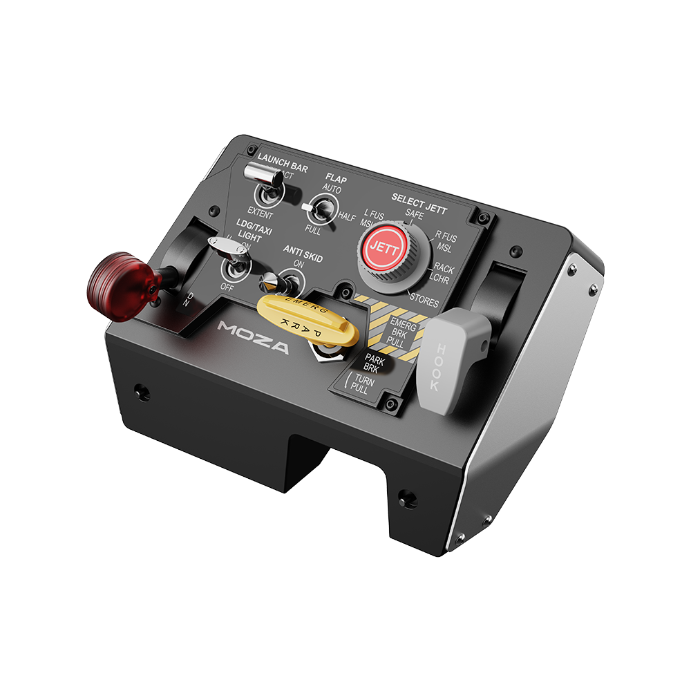 Moza Racing AS009 Flight Control Panel, Hall effect MTLP vezérlő