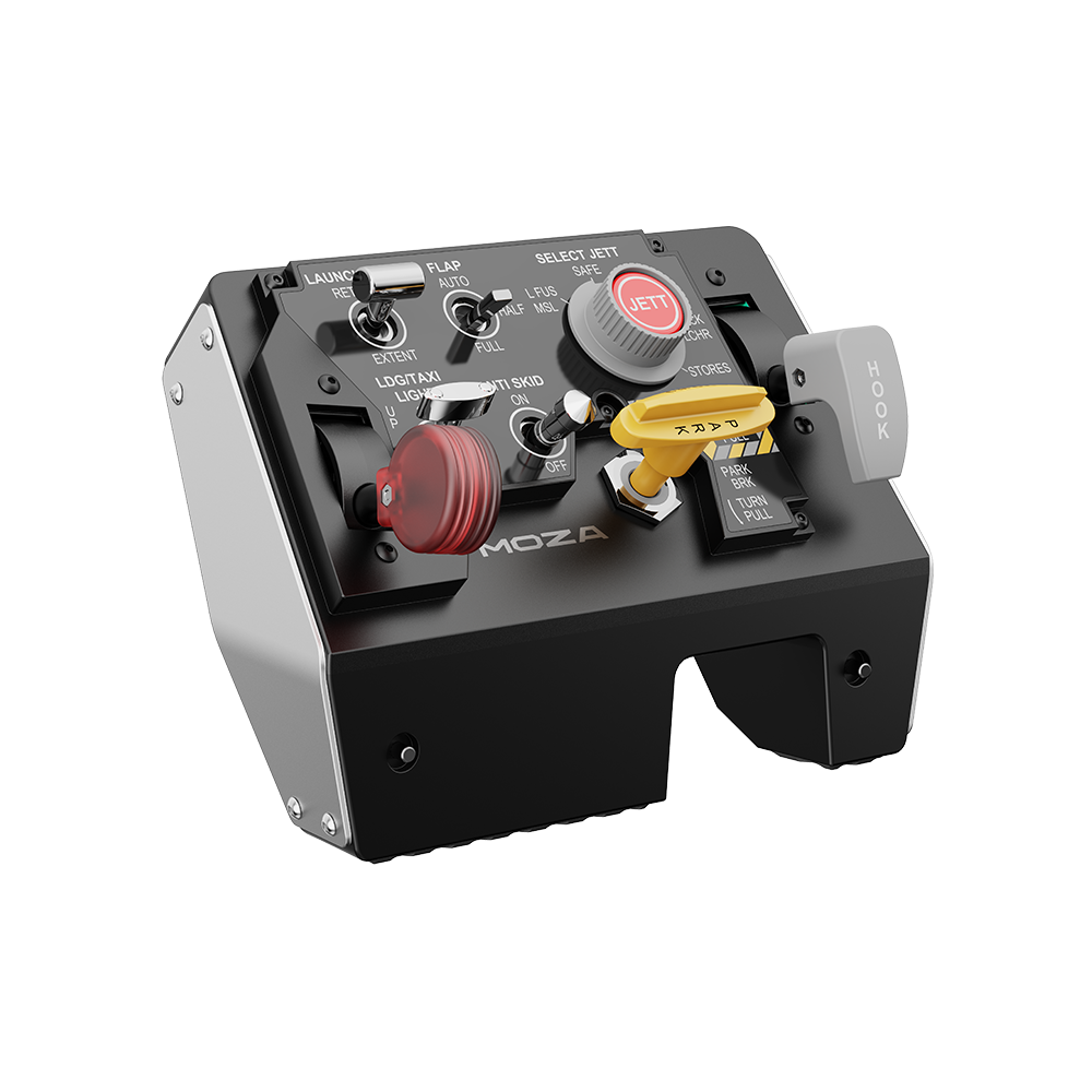Moza Racing AS009 Flight Control Panel, Hall effect MTLP vezérlő
