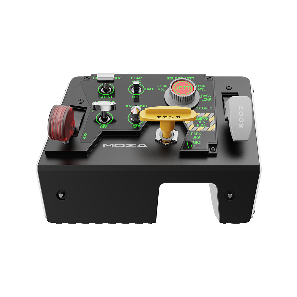 Moza Racing AS009 Flight Control Panel, Hall effect MTLP vezérlő