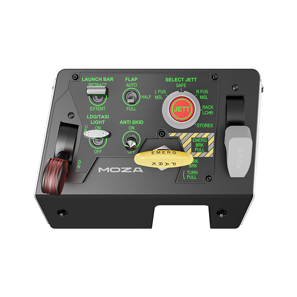 Moza Racing AS009 Flight Control Panel, Hall effect MTLP vezérlő