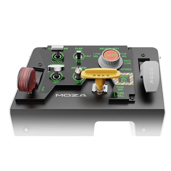 Moza Racing AS009 Flight Control Panel, Hall effect MTLP vezérlő