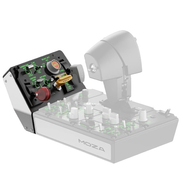 Moza Racing AS009 Flight Control Panel, Hall effect MTLP vezérlő