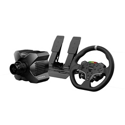 Moza Racing R3 PC szimulátor szett - Direct Drive, R3 bázis, ES kormány, SR-P Lite pedál, bilincs