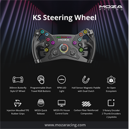 Moza Racing RS047 MOZA KS PC kormány