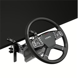 Moza Racing Trucking PC szimulátor szett - Kamion/Traktor, DD, R5 bázis, TSW kormány, SR-P Lite pedál, bilincs