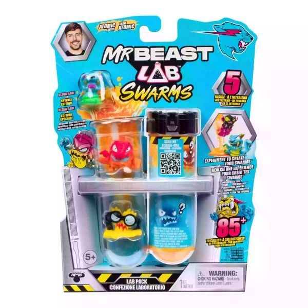 Mr. Beast Lab Swarms 2. széria labor 5 lénnyel