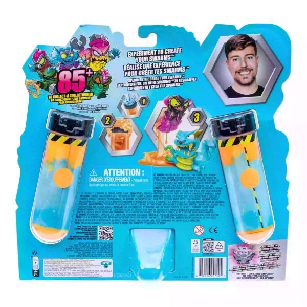 Mr. Beast Lab Swarms 2. széria mega labor 12 lénnyel