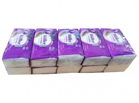 Müller mézes-levendulás 3 rétegű 10x10 db/csomag papír zsebkendő