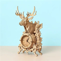 Multiversum 3D Fa Deer Clock 3D puzzle
