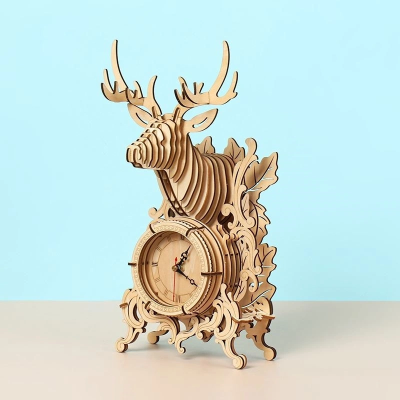 Multiversum 3D Fa Deer Clock 3D puzzle