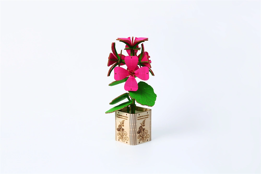 Multiversum 3D Fa Geranium 3D puzzle