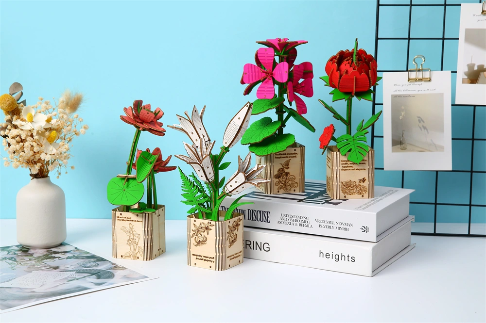 Multiversum 3D Fa Geranium 3D puzzle