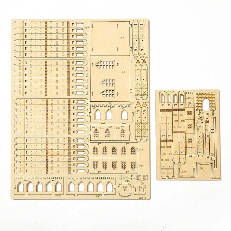 Multiversum 3D Fa Knight Castle Diorama 3D puzzle