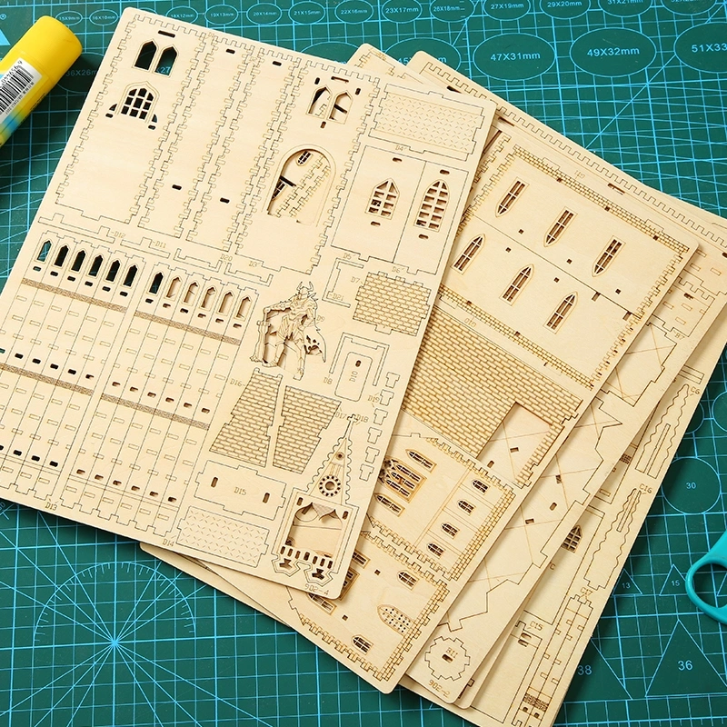 Multiversum 3D Fa Knight Castle Diorama 3D puzzle