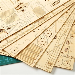 Multiversum 3D Fa Knight Castle Diorama 3D puzzle