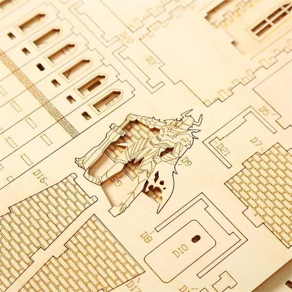 Multiversum 3D Fa Knight Castle Diorama 3D puzzle