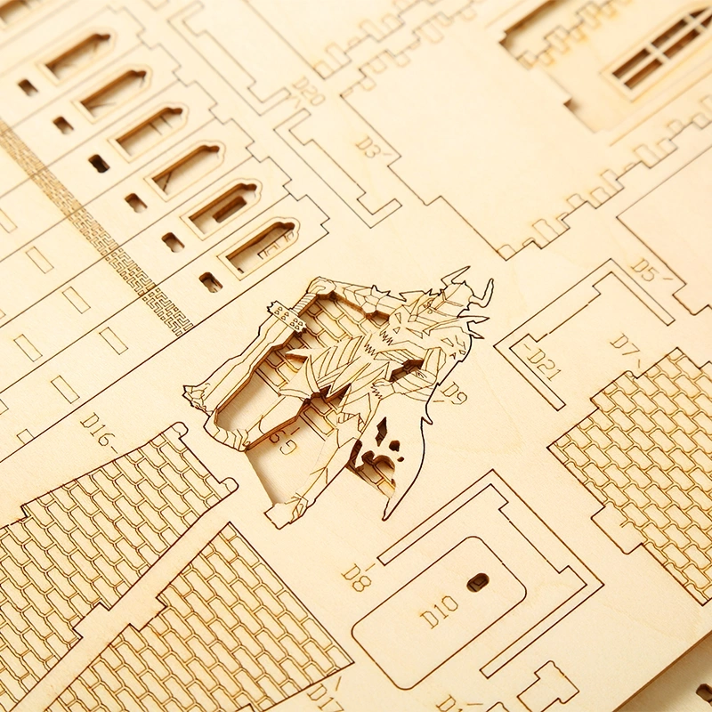 Multiversum 3D Fa Knight Castle Diorama 3D puzzle