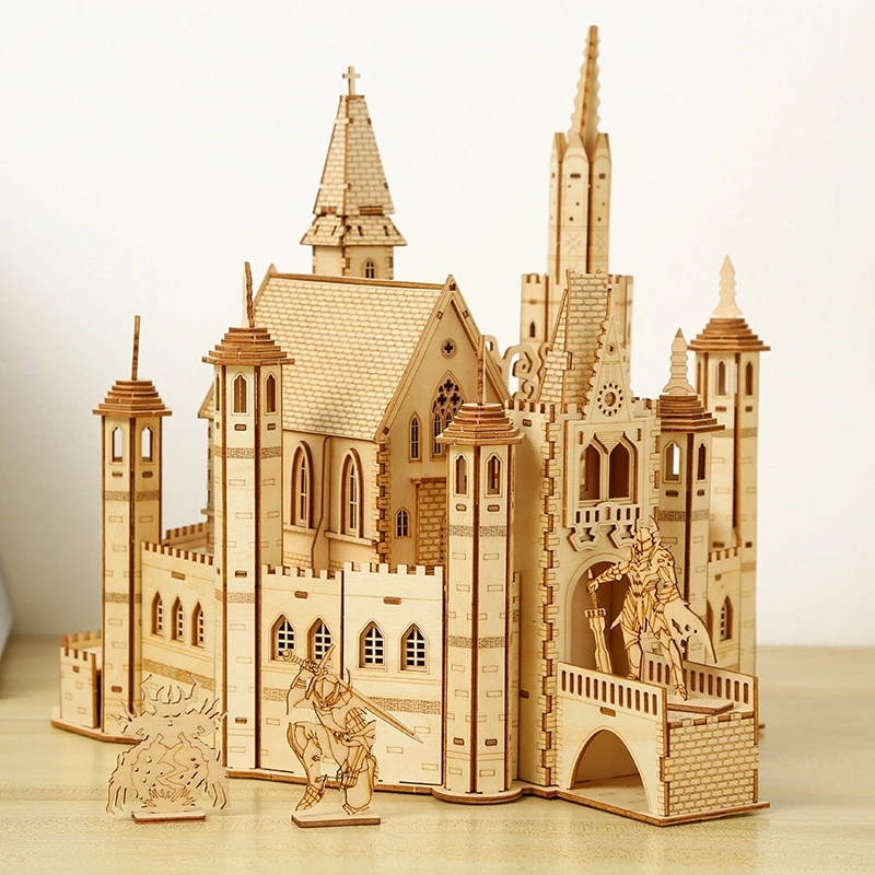 Multiversum 3D Fa Knight Castle Diorama 3D puzzle