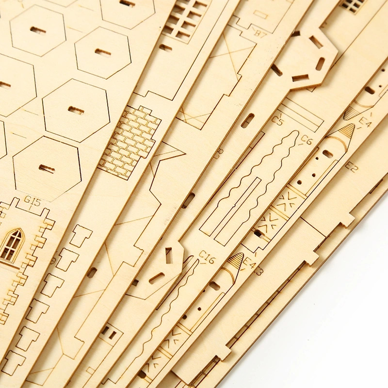 Multiversum 3D Fa Knight Castle Diorama 3D puzzle