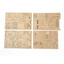 Multiversum 3D Fa Off-Road Jeep 3D puzzle