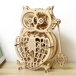 Multiversum 3D Fa Owl Clock 3D puzzle