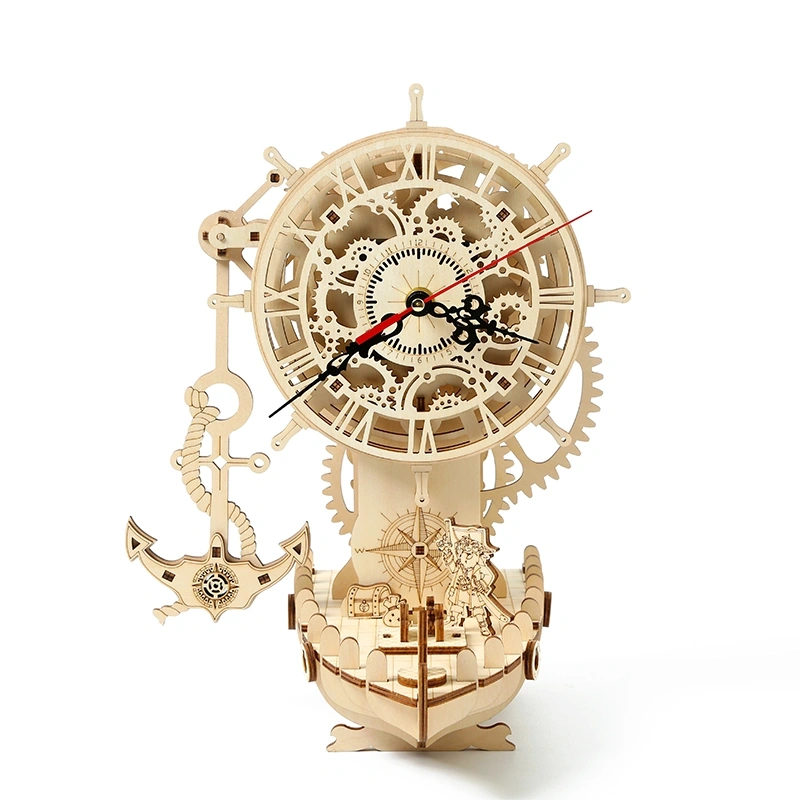 Multiversum 3D Fa Pirate Ship Clock 3D puzzle