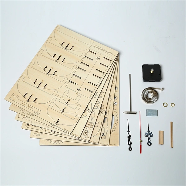 Multiversum 3D Fa Pirate Ship Clock 3D puzzle