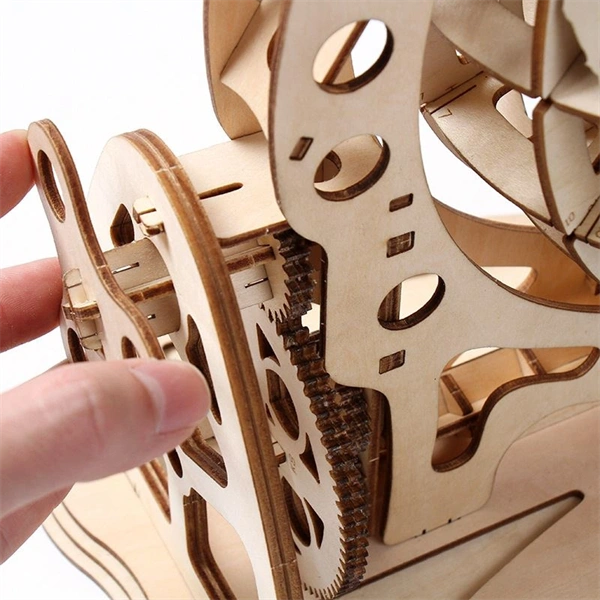 Multiversum 3D Fa Wooden Globe 3D puzzle