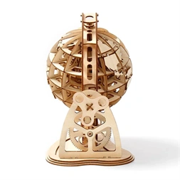 Multiversum 3D Fa Wooden Globe 3D puzzle