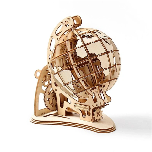 Multiversum 3D Fa Wooden Globe 3D puzzle
