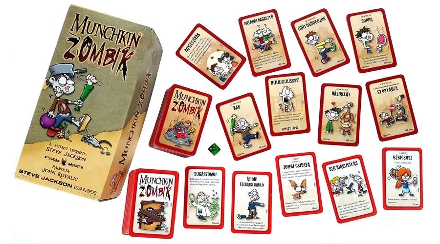Munchkin Zombik társasjáték