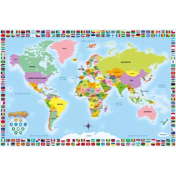 MyMap: Interaktív világtérkép PRO