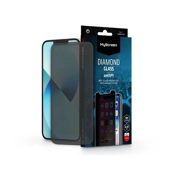 MyScreen MS202039 antiSPY Apple iPhone 13/13 Pro üvegfólia beteketintés elleni védelemmel