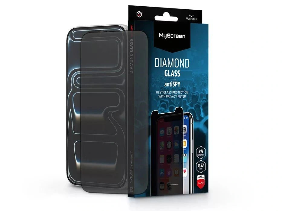 MyScreen MS270106 antiSPY Apple iPhone 17 Pro üvegfólia beteketintés elleni védelemmel