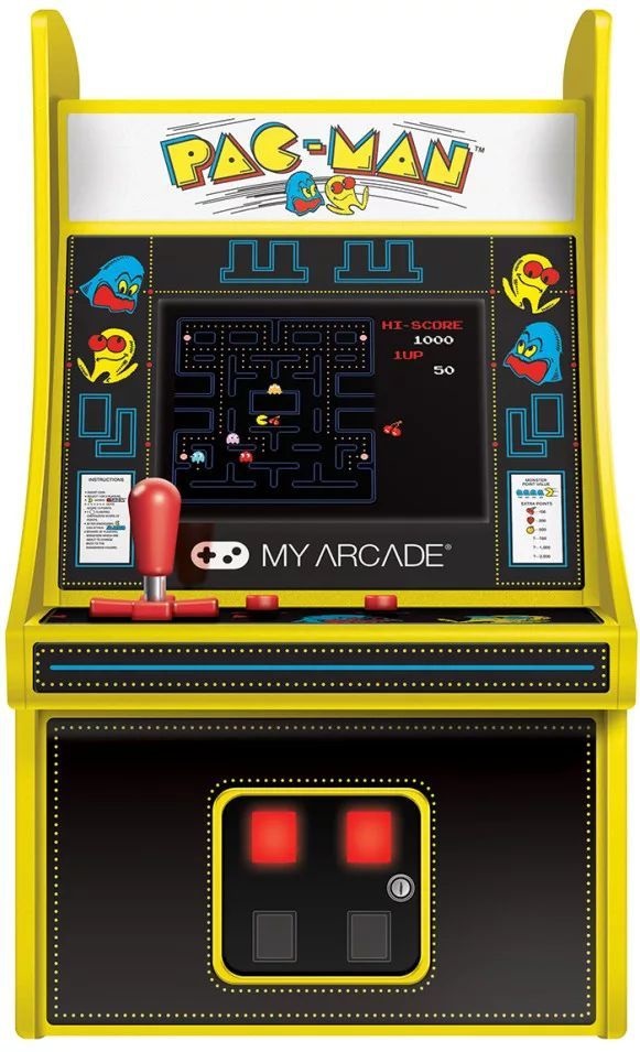 My Arcade DGUNL-3220 Pac-Man Micro Player Retro Arcade 6.75" hordozható játékkonzol