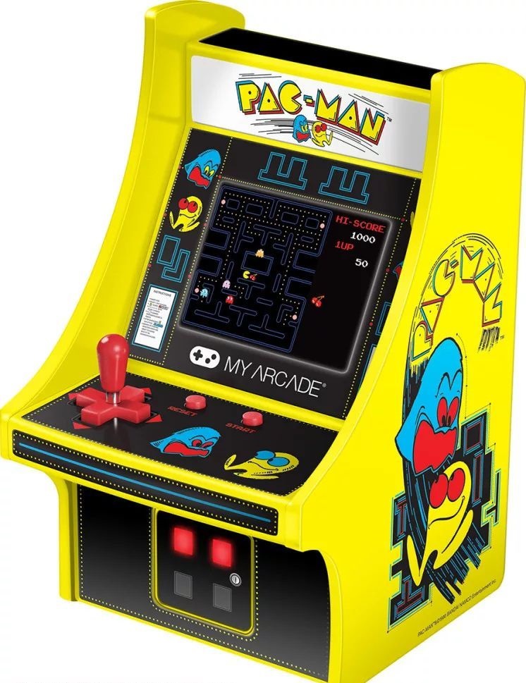 My Arcade DGUNL-3220 Pac-Man Micro Player Retro Arcade 6.75" hordozható játékkonzol