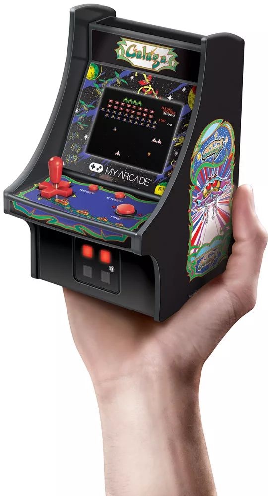 My Arcade DGUNL-3222 Galaga Micro Player Retro Arcade 6.75" hordozható játékkonzol