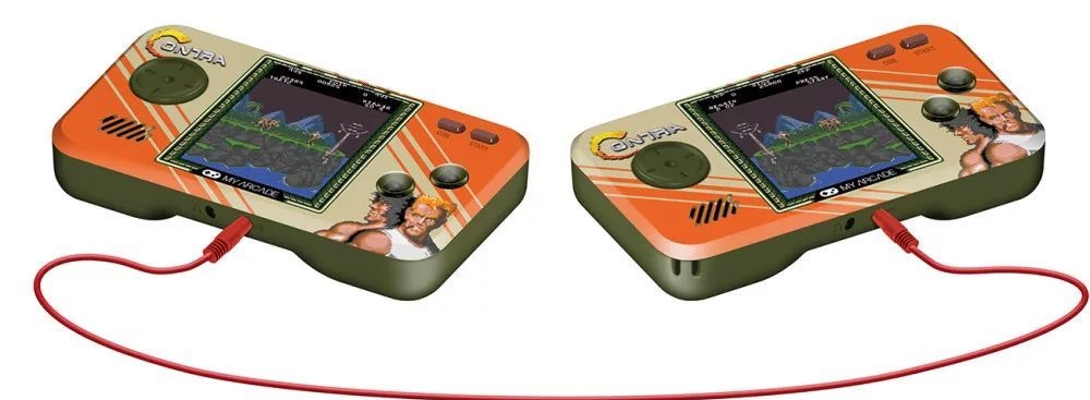 My Arcade DGUNL-3281 Contra 2in1 Premium Edition Pocket Player hordozható kézikonzol