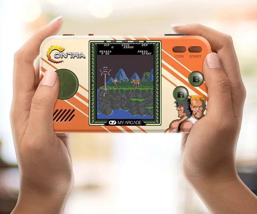 My Arcade DGUNL-3281 Contra 2in1 Premium Edition Pocket Player hordozható kézikonzol