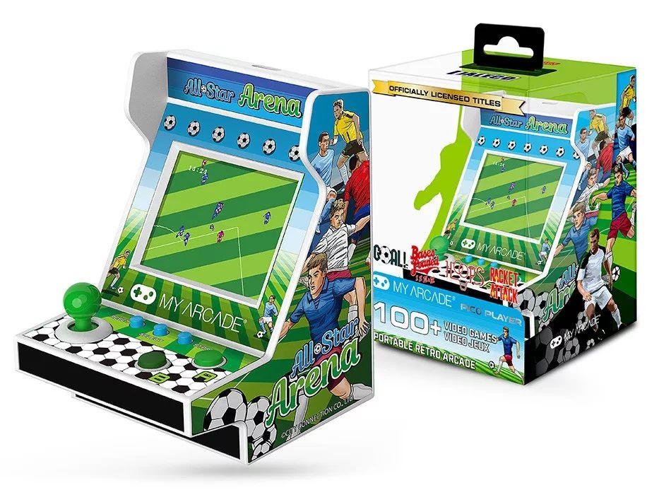 My Arcade DGUNL-4119 All-Star Arena 100+ Pico Player Retro Arcade 3.7" hordozható játékkonzol