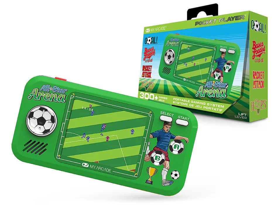 My Arcade DGUNL-4128 All-Star Arena 300+ Pocket Player hordozható kézikonzol