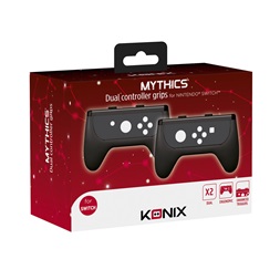 Mythics KX-DUOEP-NS-BK Nintendo Switch Joy-Con fekete ergonomikus foglalat (2db) (Újszerű)