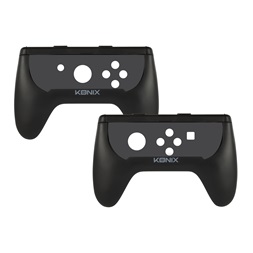 Mythics KX-DUOEP-NS-BK Nintendo Switch Joy-Con fekete ergonomikus foglalat (2db) (Újszerű)