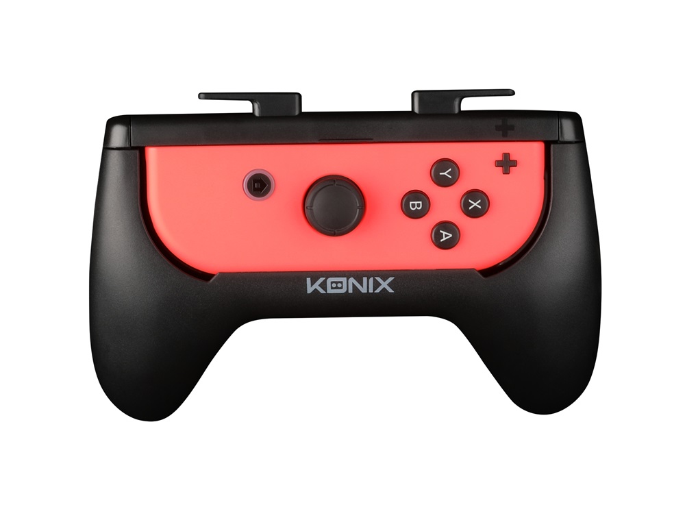 Mythics KX-DUOEP-NS-BK Nintendo Switch Joy-Con fekete ergonomikus foglalat (2db) (Újszerű)