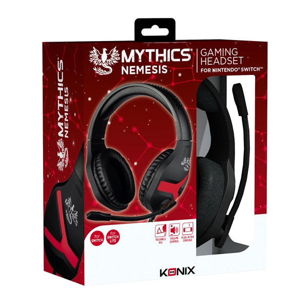 Mythics Nemesis Nintendo Switch gamer headset