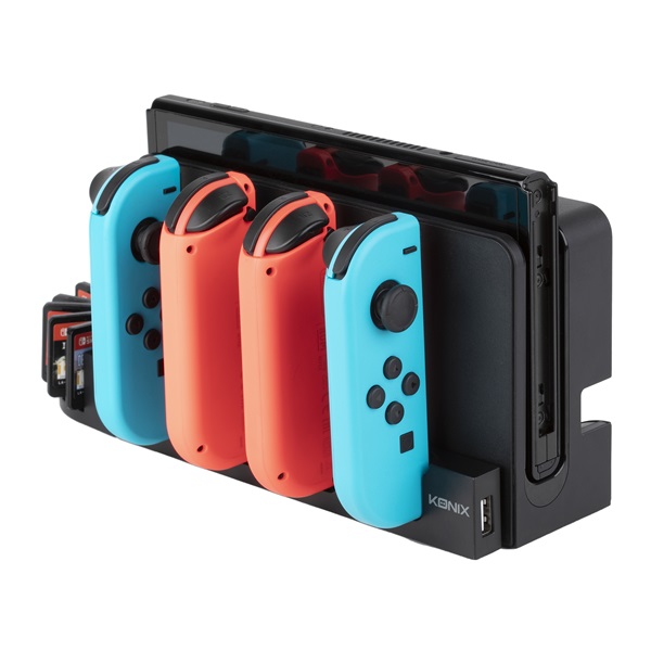 Mythics Nintendo Switch multifunkciós töltőállvány