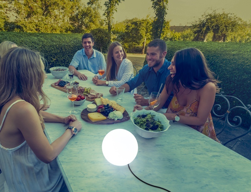 NGA Buly 80 fehér LED dekor lámpa